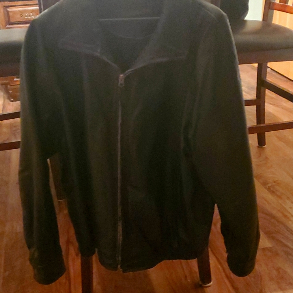 Mens leather jacket